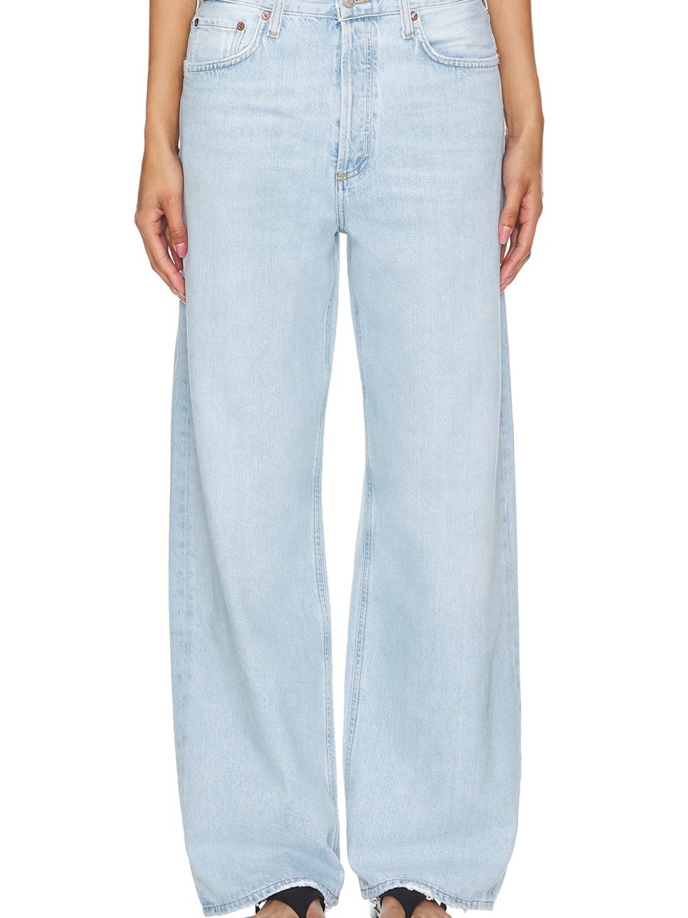 AGOLDE Low Slung Baggy Jeans in Fragment